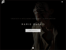 Tablet Screenshot of mamiomarais.com